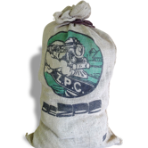 3 bags burlap