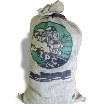 3 sacs toile de jute