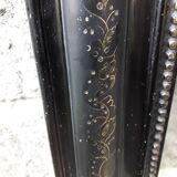 Black Louis Philippe mirror 130 cm × 93 cm