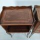 Marquetry bedside tables