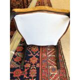 Lot de 2 fauteuils en bois de hêtre