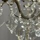 Rococo-style chandelier with 9 light arms.