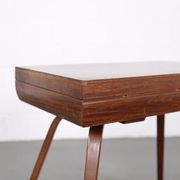 Vintage rosewood cutlery console