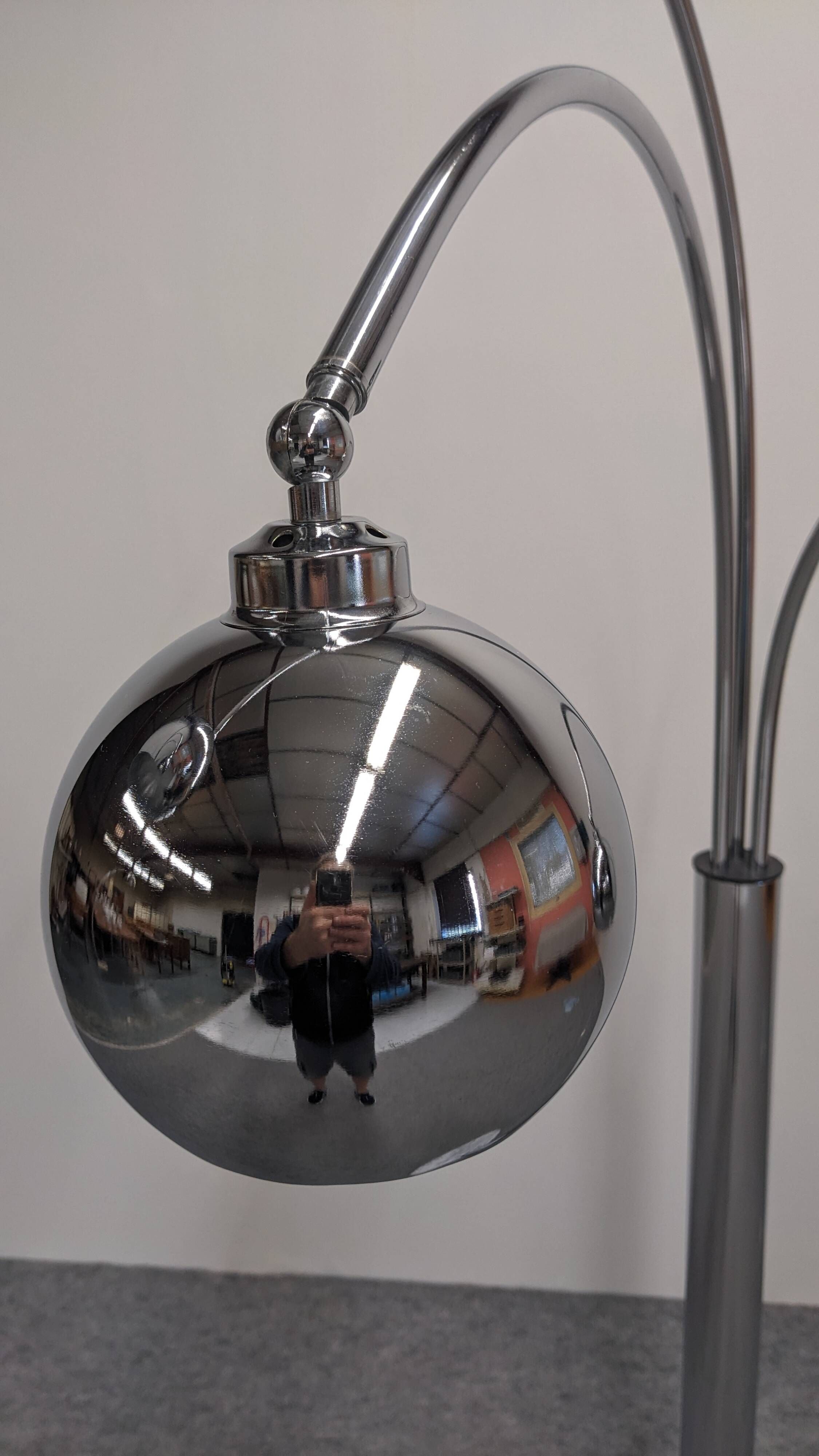 Space Age Lily of the Valley Floor Lamp by Goffredo Reggiani, Italy circa 1970