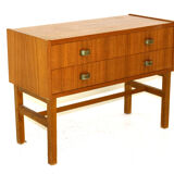 Scandinavian teak and beech commodus, Sweden, 1960