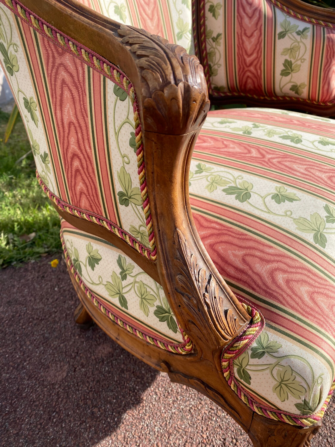 Paire de fauteuils marquises Louis XV