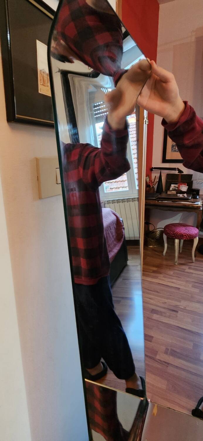 Miroir de Design FIAM Italia - Vintage - État Exceptionnel (Comme Neuf