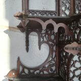 Oriental wooden shelf