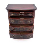 Walnut chest of drawers, Northern Europe, circa 1890. After renovation.