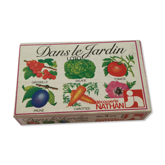 Lotto In the garden - card game