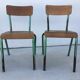 Mullca 50s school chairs