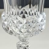 Lot of 6 x Large Wine Glasses. Valencay Gold/Crystal d'Arques model.