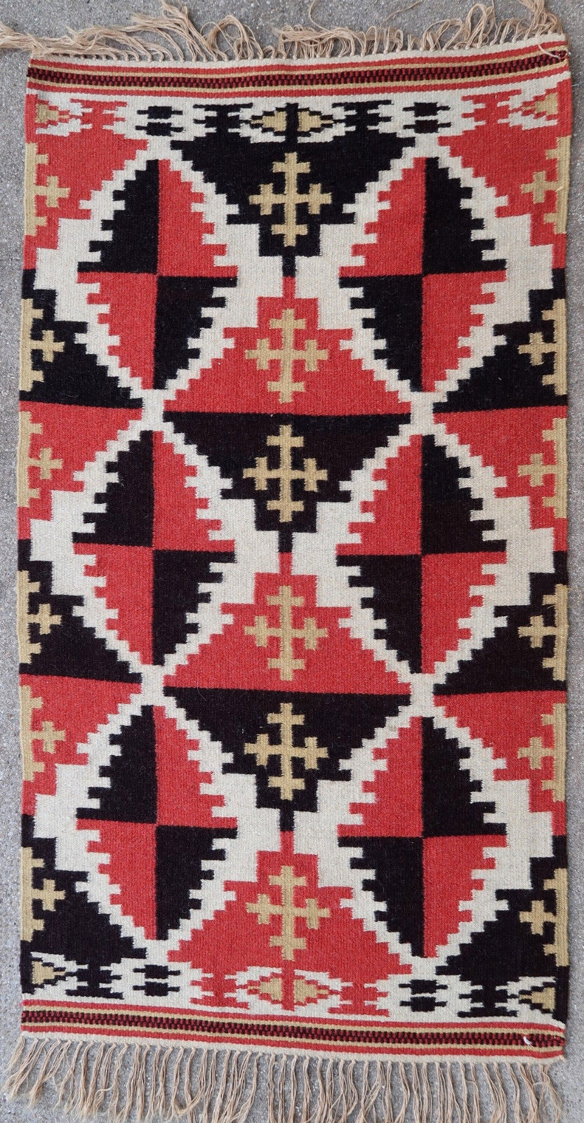 Finnish kilim 1950 - 103 X 57 cm