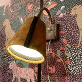 Pair of modular wall lights, Scandinavian design, 1950s.