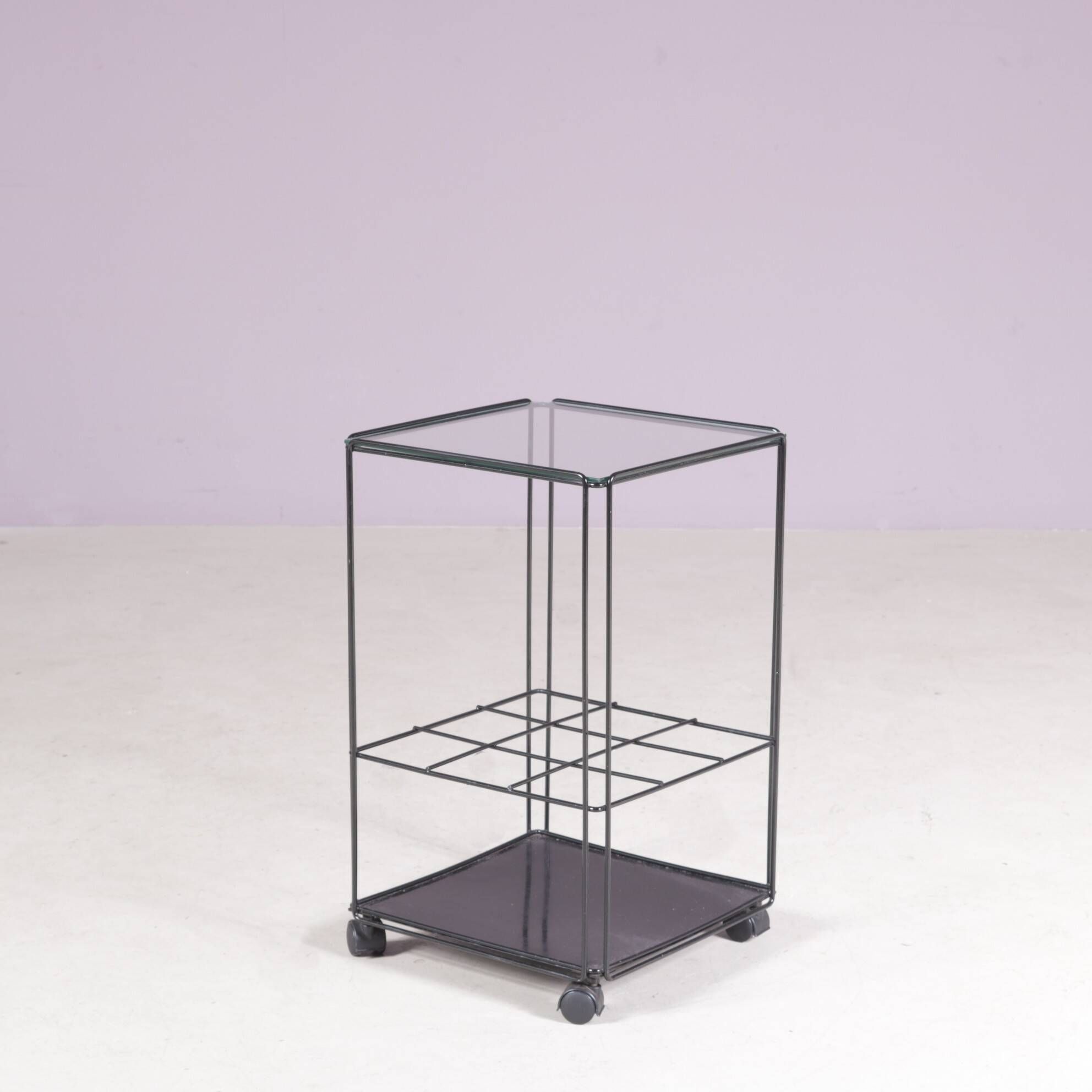 1970s Bar table / trolley Max Sauze Studio Sauze France
