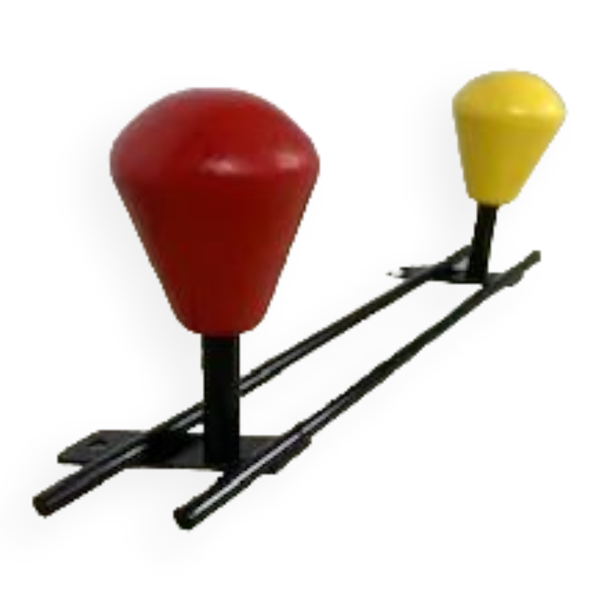 Wall coat rack double 60s