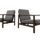 Pair of Armchairs B-7522 by Zenon Bączyk, Poland, 1960’s
