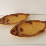 Vintage Fish Serving Plate: KIL Yugoslavia Mid-Century Tableware