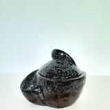 Pot à tabac porte pipe années 50-60