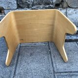 Coffee table Design in vintage curved wood