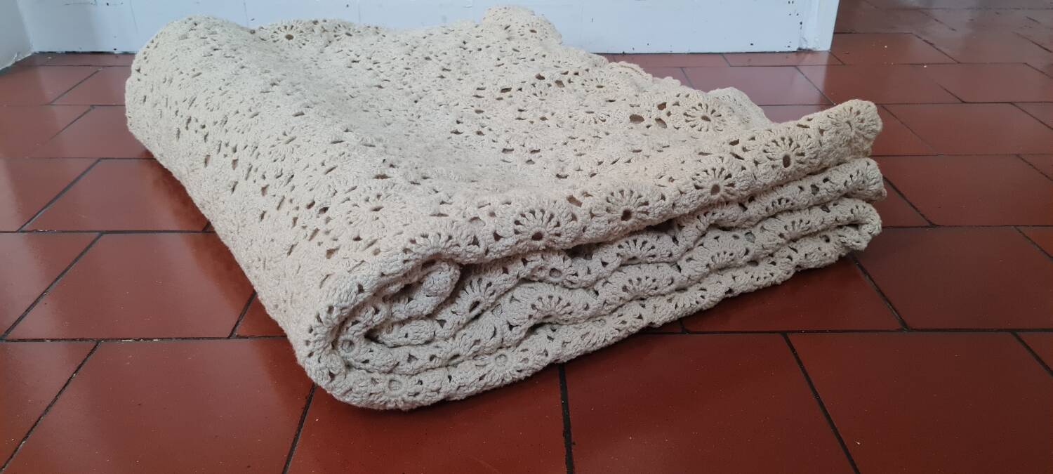Dessus de lit en crochet 1940