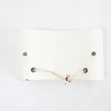 White "Foglio" wall light by Tobia & Afra Scarpa for Flos, 1960s.