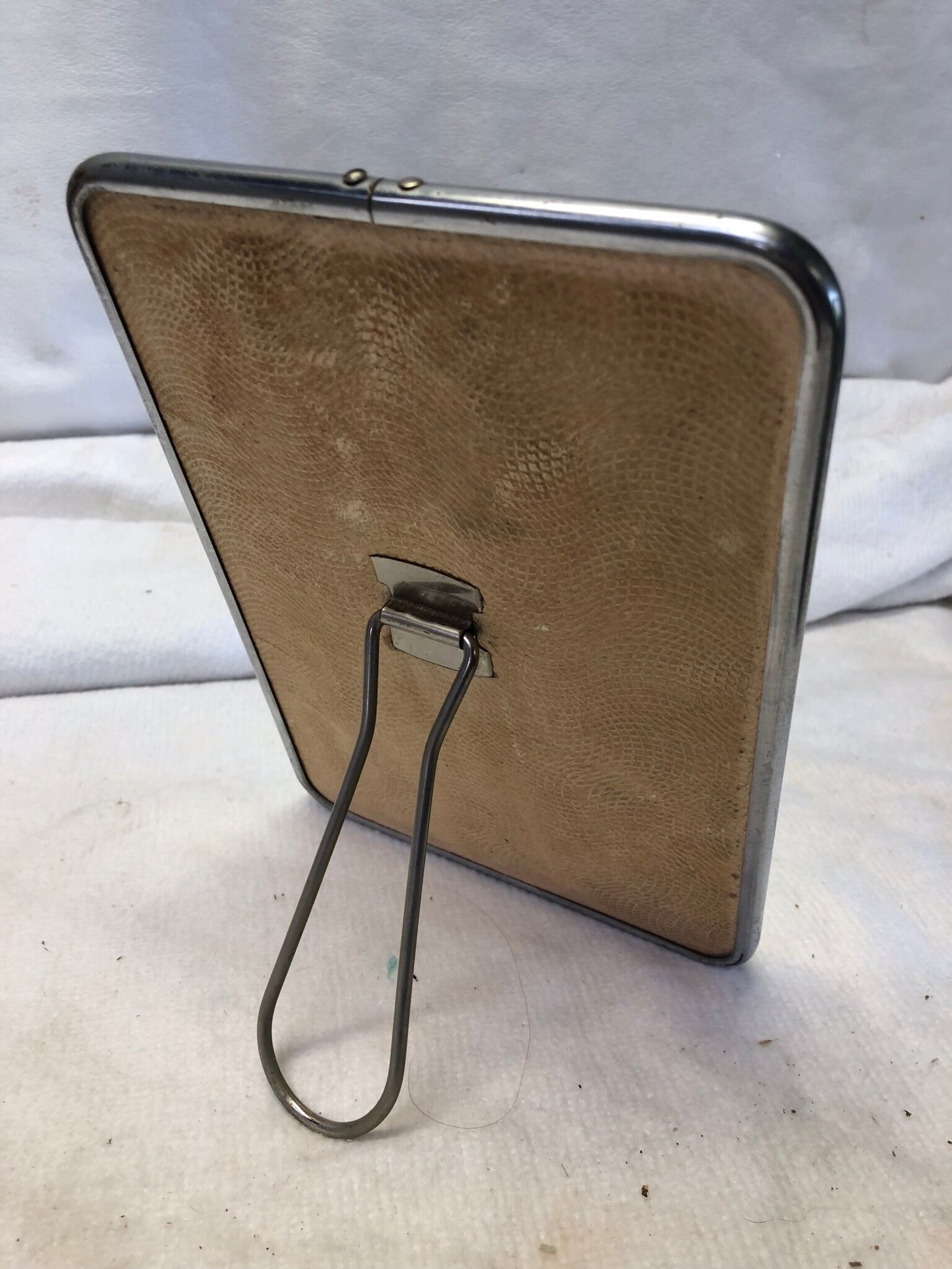 Vintage barber mirror 15x21cm