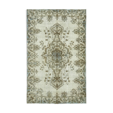 Handmade Distressed Oriental 1980s