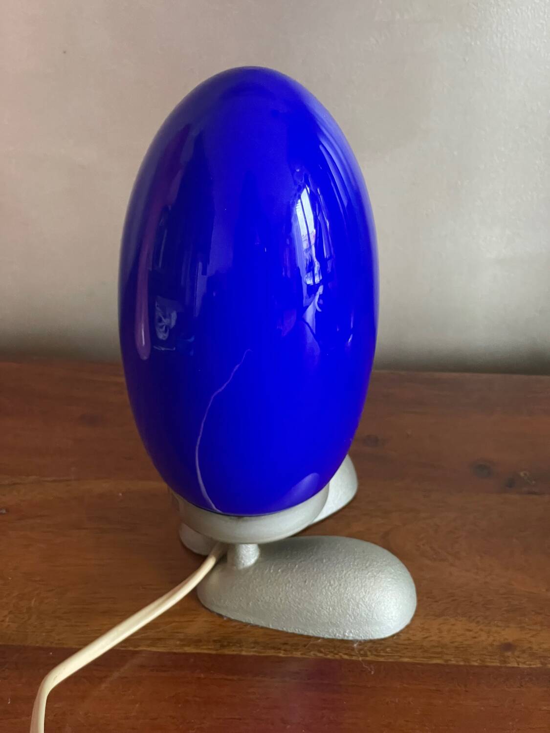 Vintage egg floor lamp