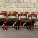 4 chaises de salle à manger style danoises