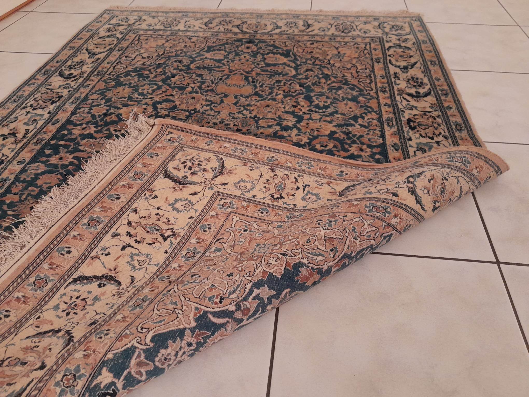 Handmade Pakistani Nain rug 166x116cm
