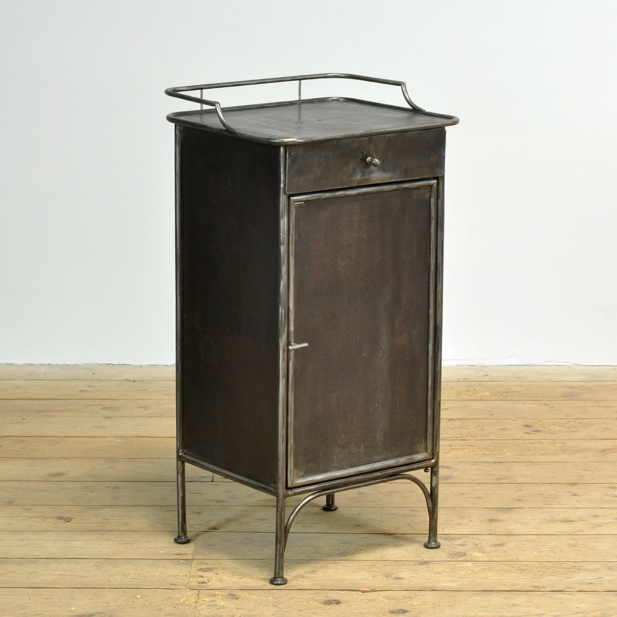 Iron bedside table, 1910s