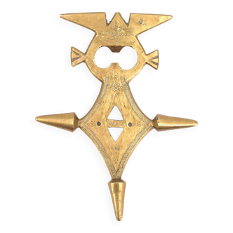 Brass Touareg cross bottle opener, 1970s