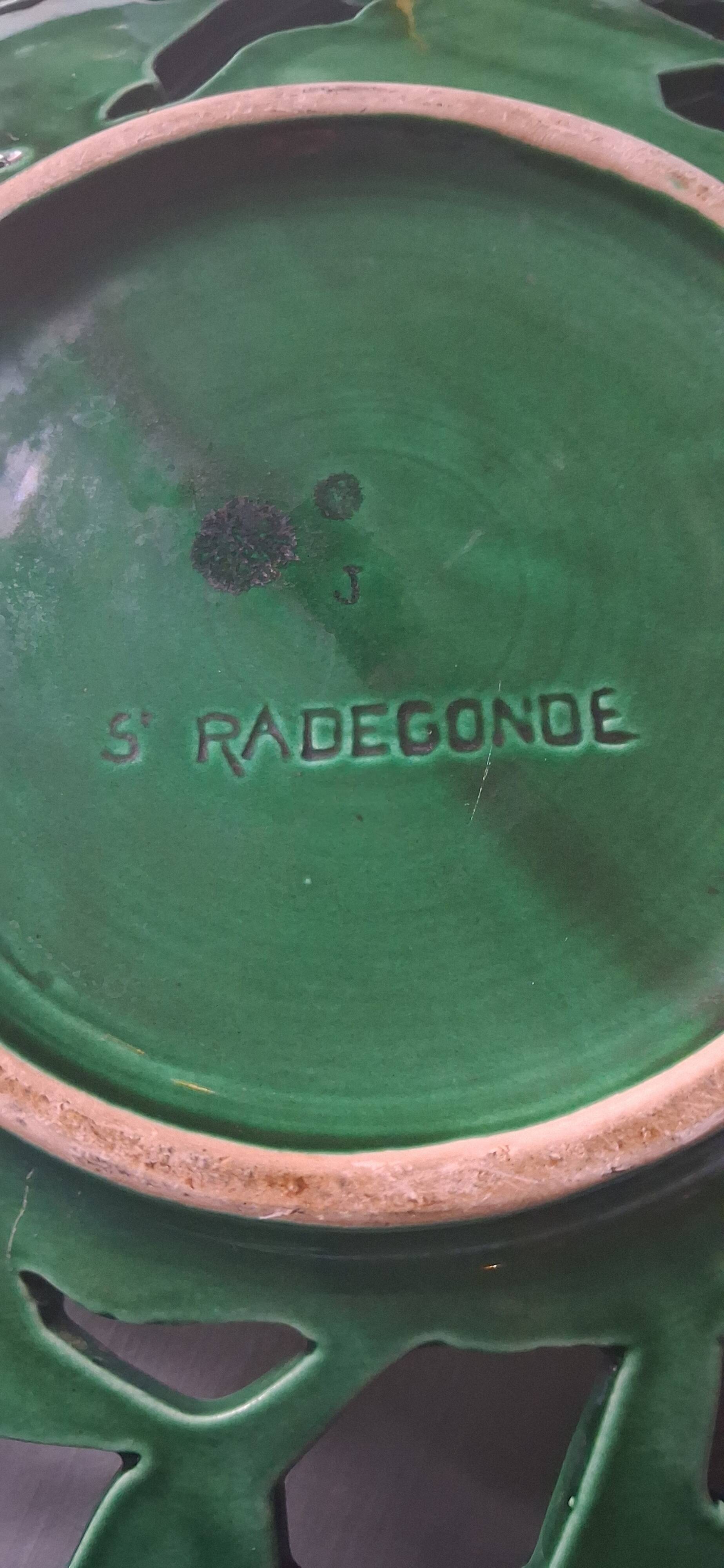 Ceramic fruit bowl Sainte Radegonde