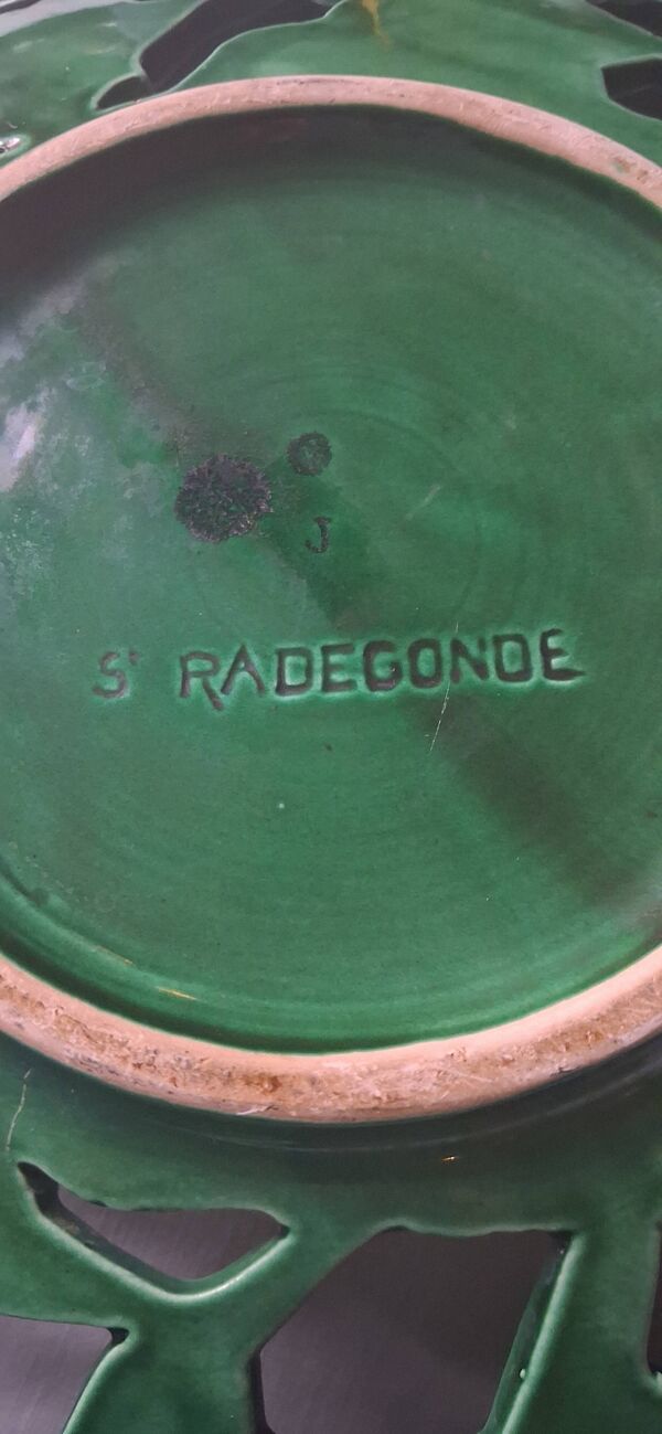 Coupe à fruits en céramique Sainte Radegonde