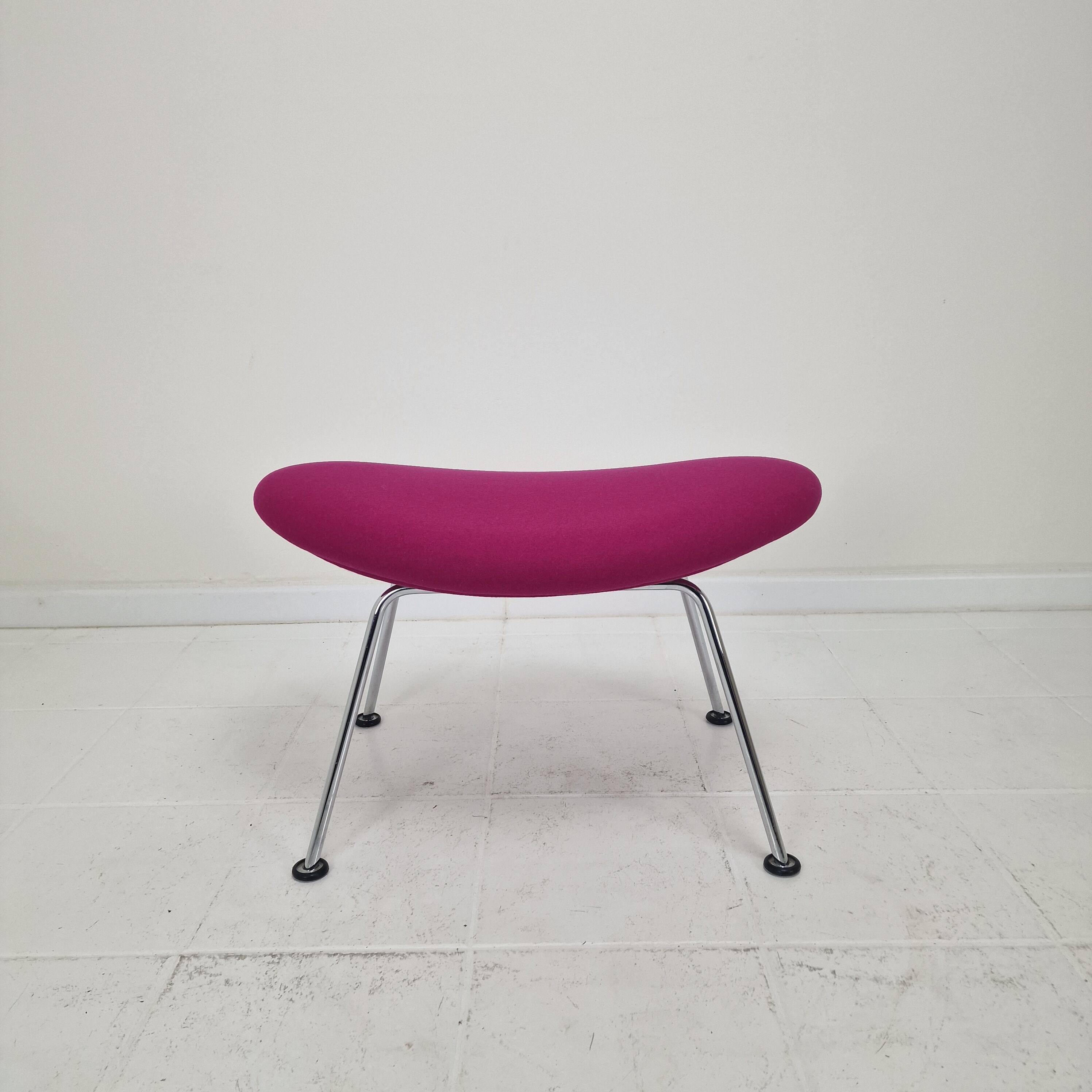 Orange Slice Chair with Ottoman by Pierre Paulin for Artifort, 1980s