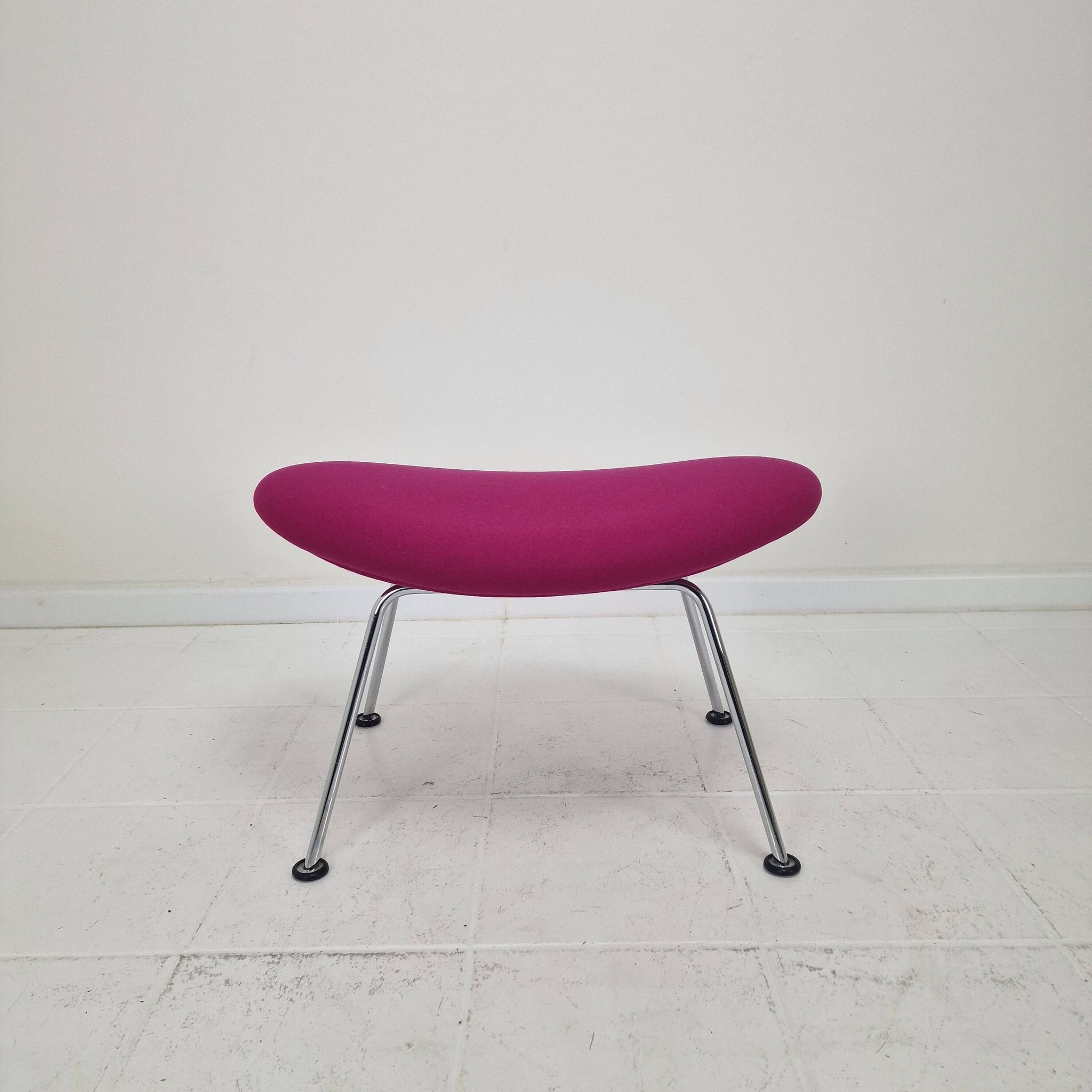 Orange Slice Chair with Ottoman by Pierre Paulin for Artifort, 1980s