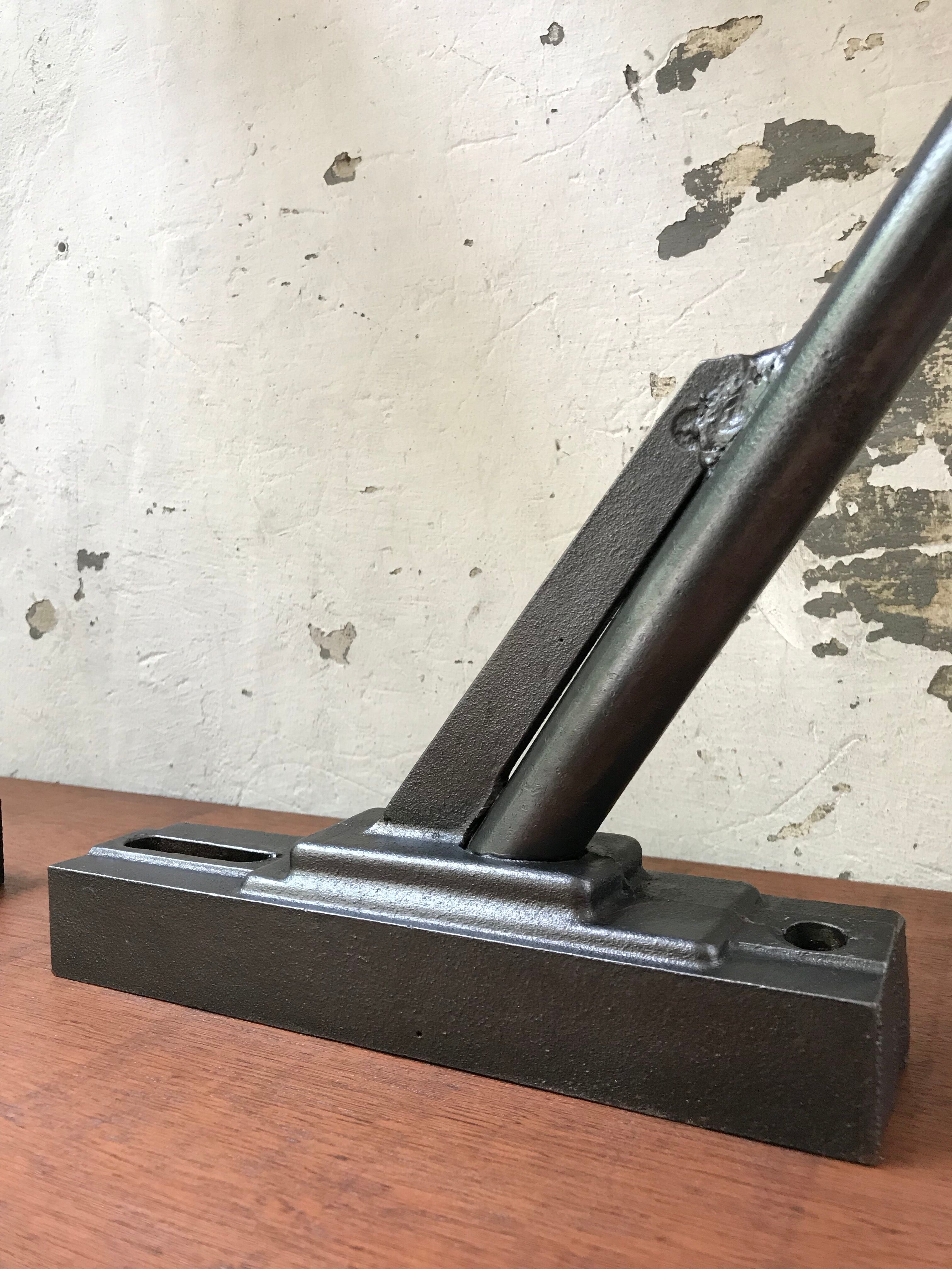 Pair of industrial lamps