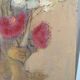 Bouquet of flowers, oil on wood panel, signed Vlad Tiberin.