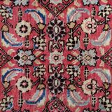 Vintage Hussein Abad Rust Runner, Hand-Knotted Wool Rug 92 x 290 cm