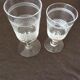 Lot of 17 crystal glasses