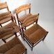 Lot de 5 chaises Charlotte Perriand modèle Dordogne