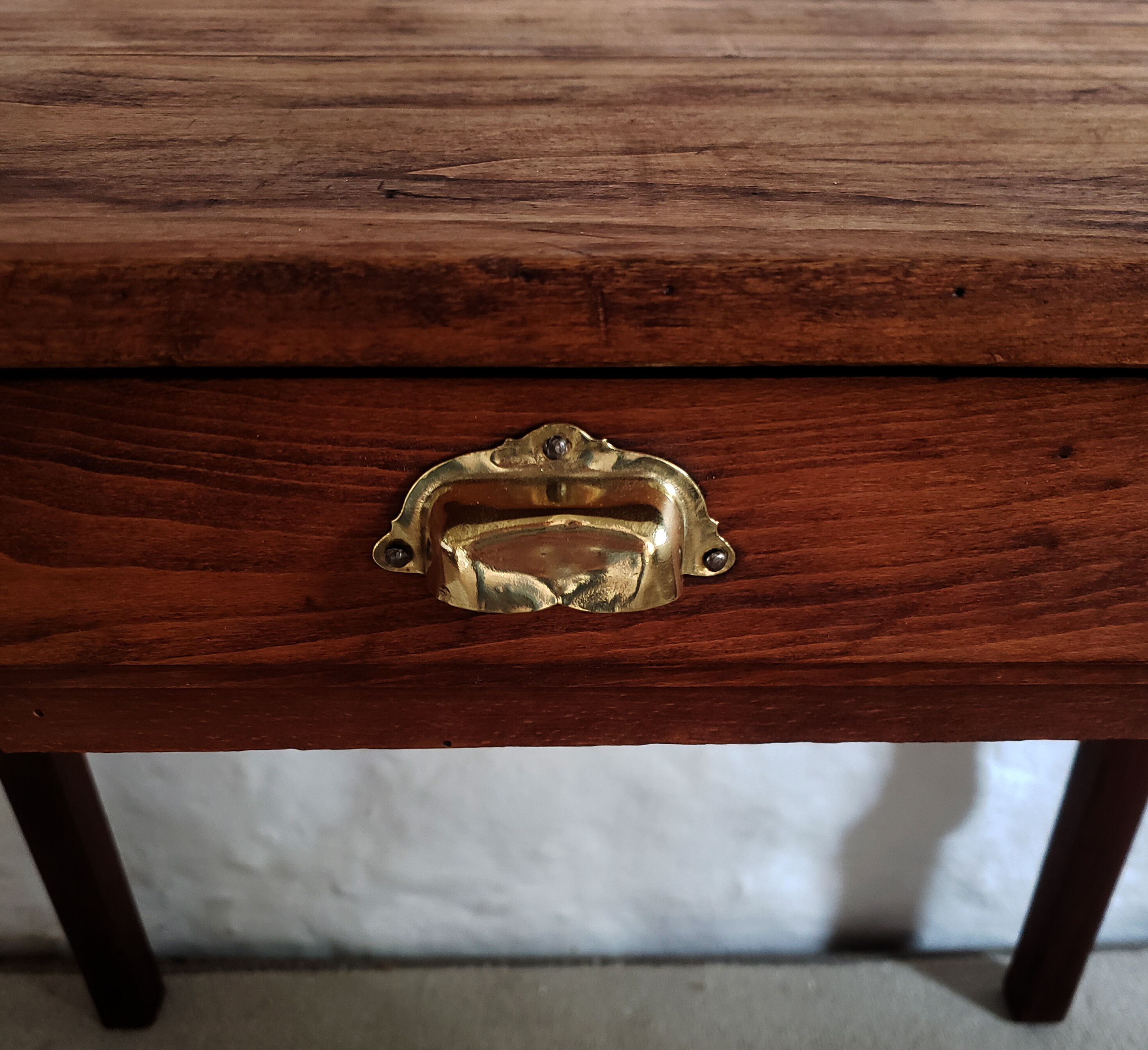 Old beech desk