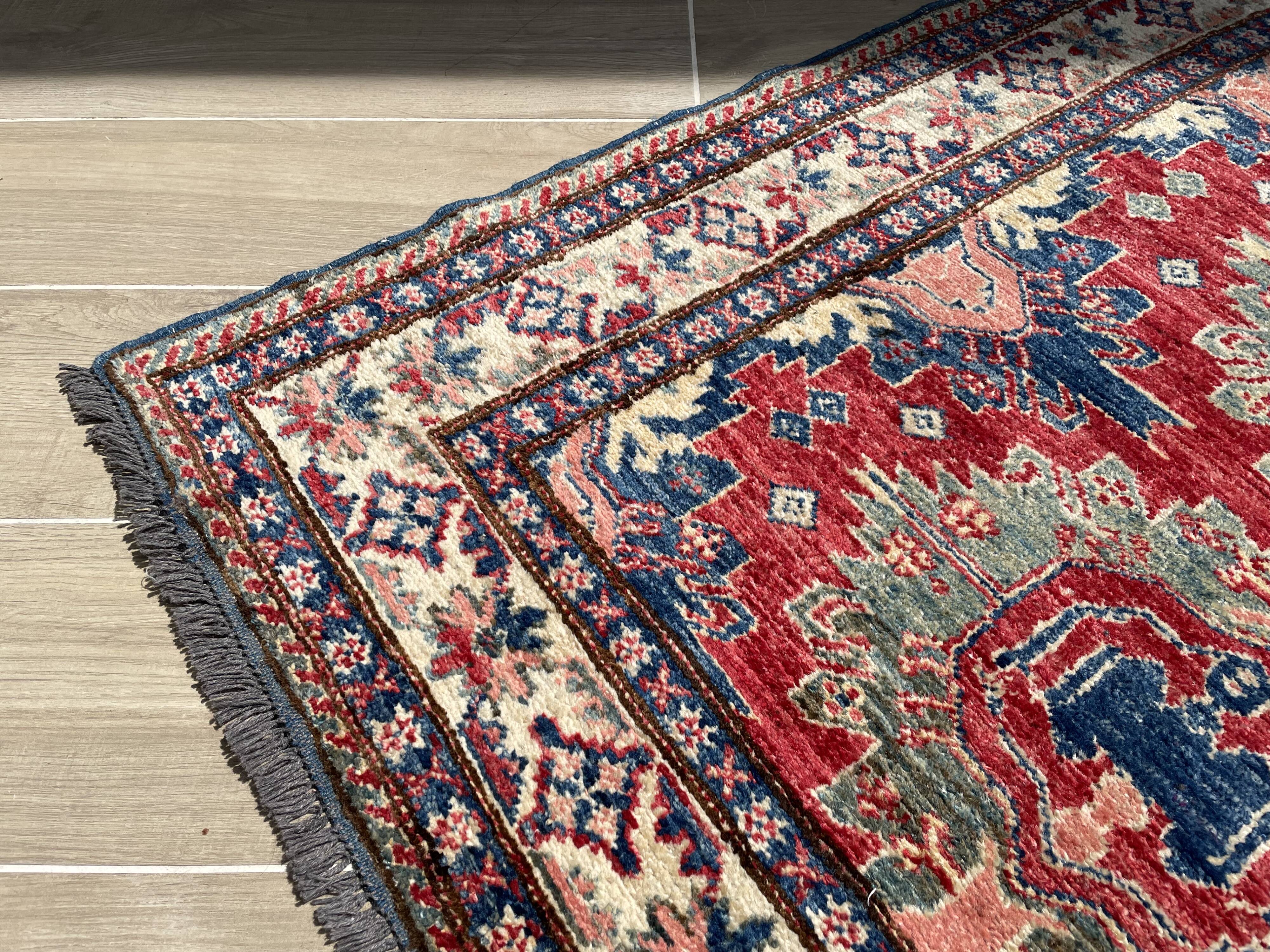 Carpet wool and silk 188x121cm
