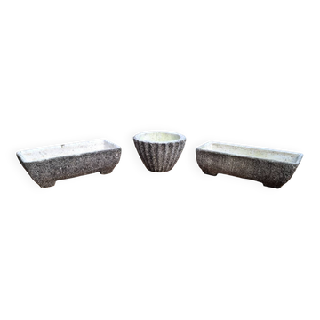 Cement planters