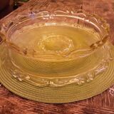 Cup and glass tray