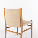 Set of 5 chairs 'Nuela' by Gianfranco Frattini Italy 1970