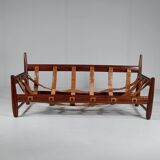 Mole sofa in leather by Sergio Rodrigues. 1960s Made in Brazil