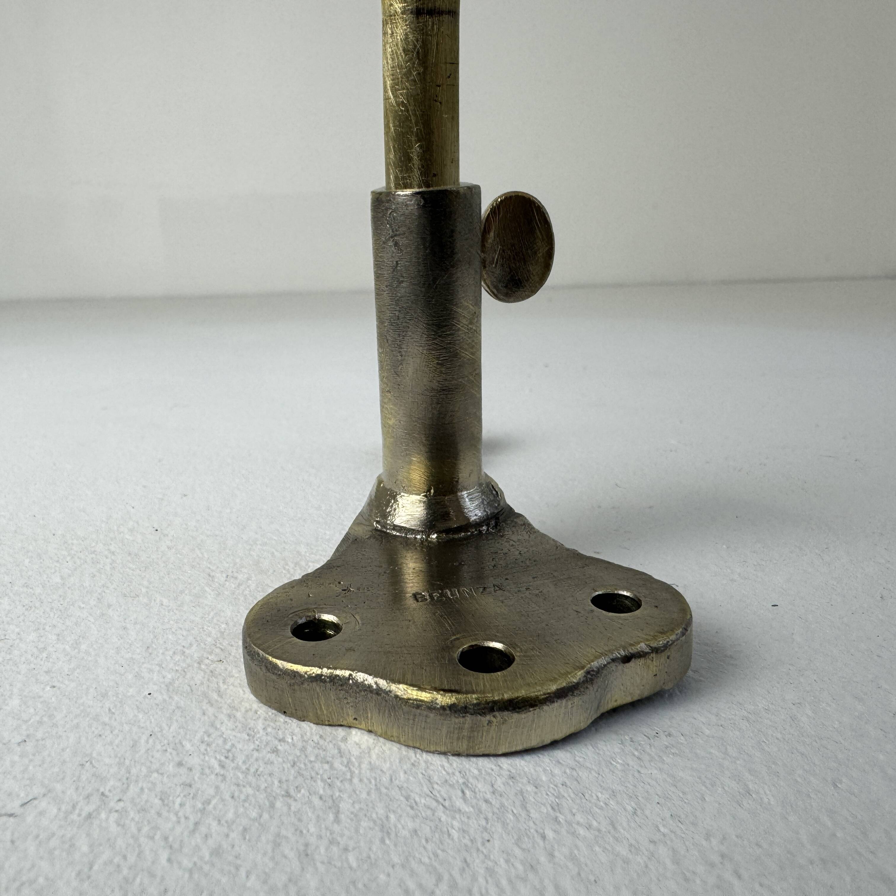 Pair of antique "beunza" workshop wall lights