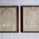 Pair of miniatures of the nineteenth century signed Jane after Fragonard